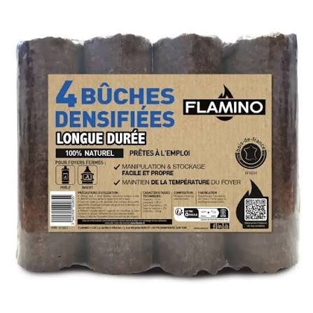Pressholzscheite Flamino