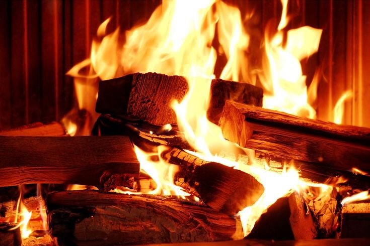 Feuer im Kamin